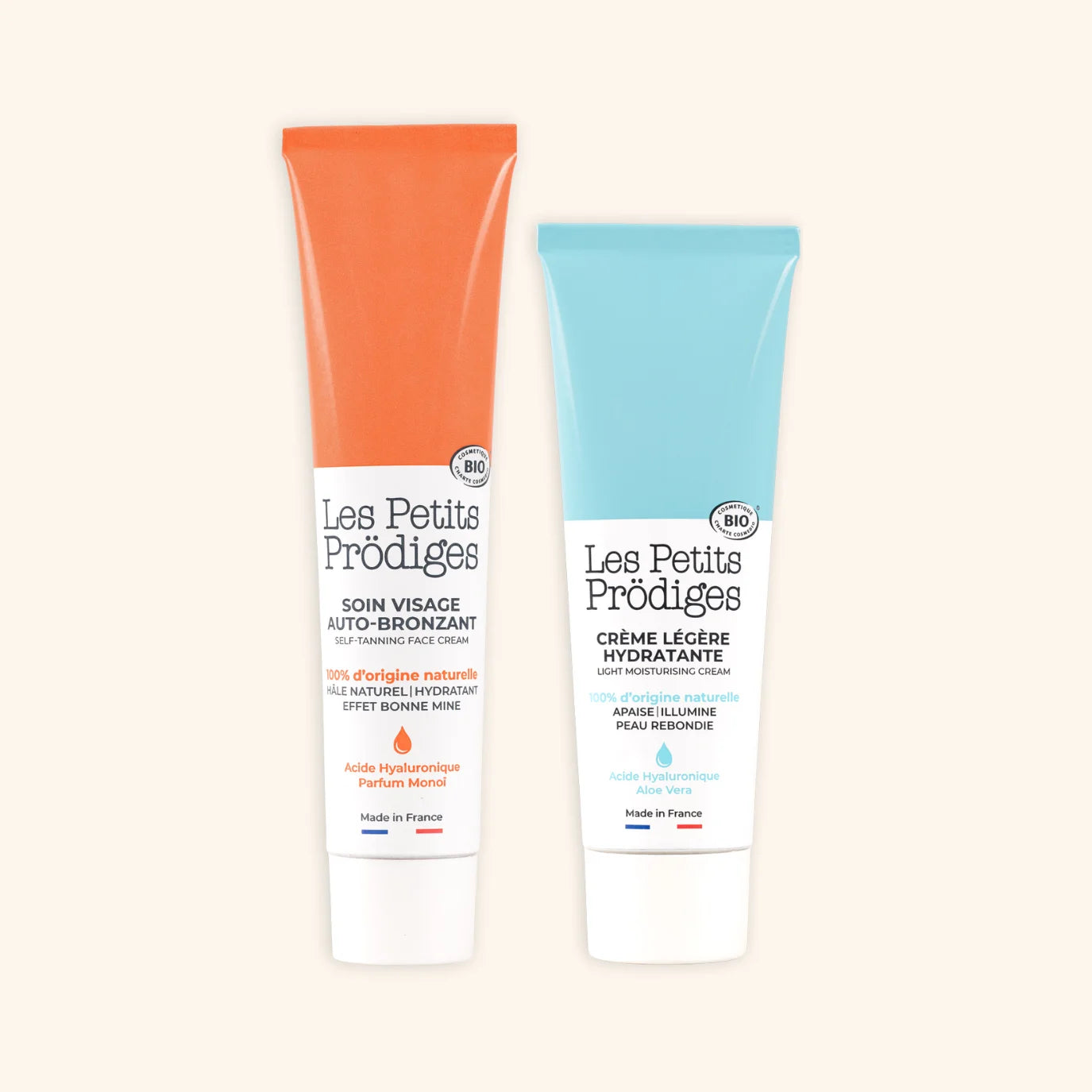 les-petits-pr-diges-le-duo-hydratant-auto-bronzant-cr-me-soin-h-le image 1