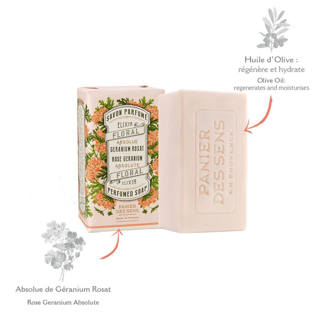 panier-des-sens-savon-solide-parfum-g-ranium-rosat-150g image 2