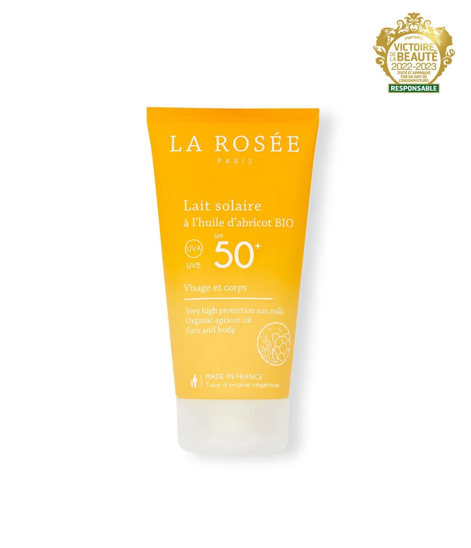 la-ros-e-lait-solaire-spf-50-lait-corps-haute-protection image 1