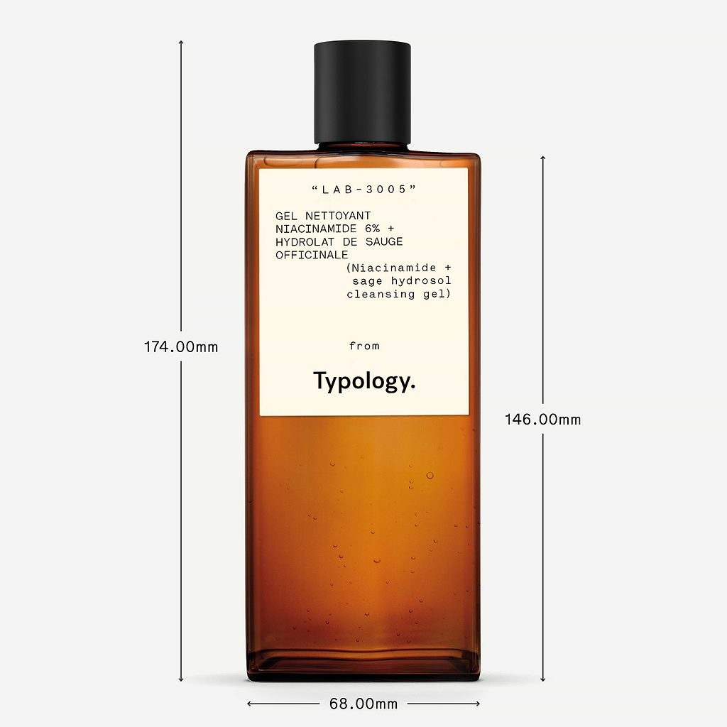 typology-gel-nettoyant-unifiant-niacinamide-6-sauge-officinale image 6