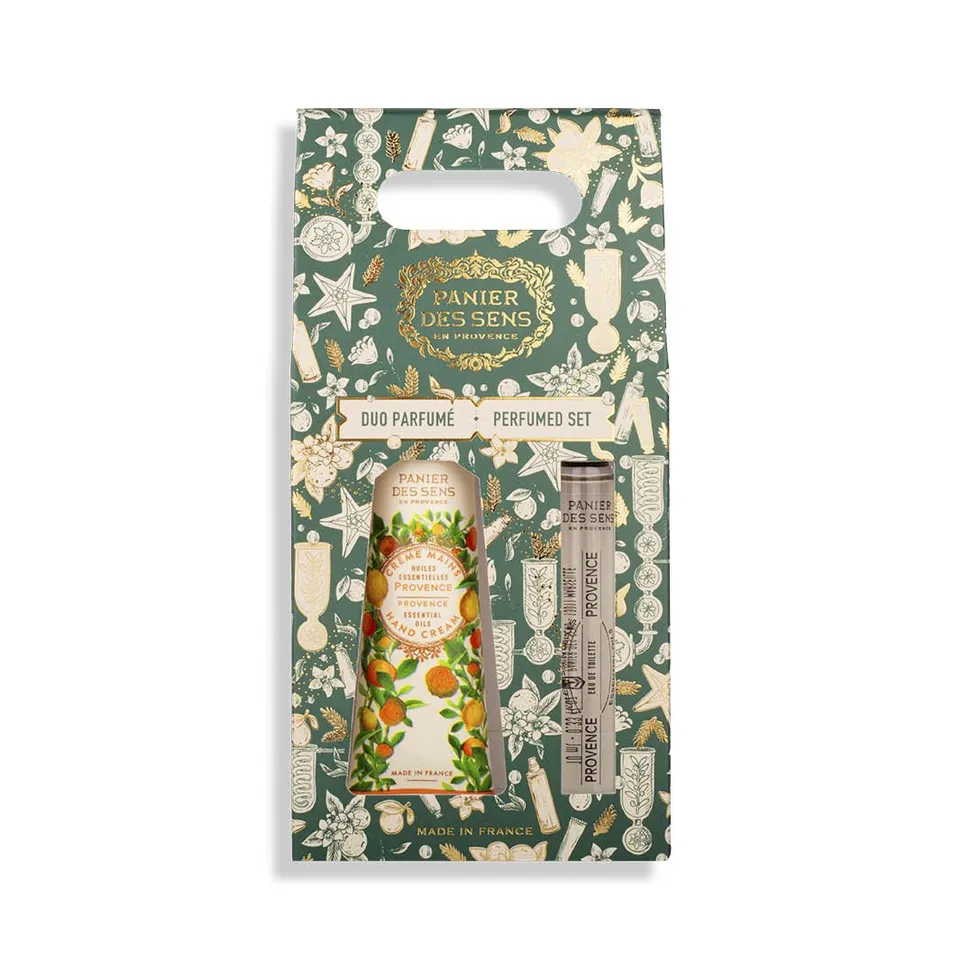 panier-des-sens-coffret-duo-no-l-provence-nergisante-cr-me-mains-eau-de-toilette image 1