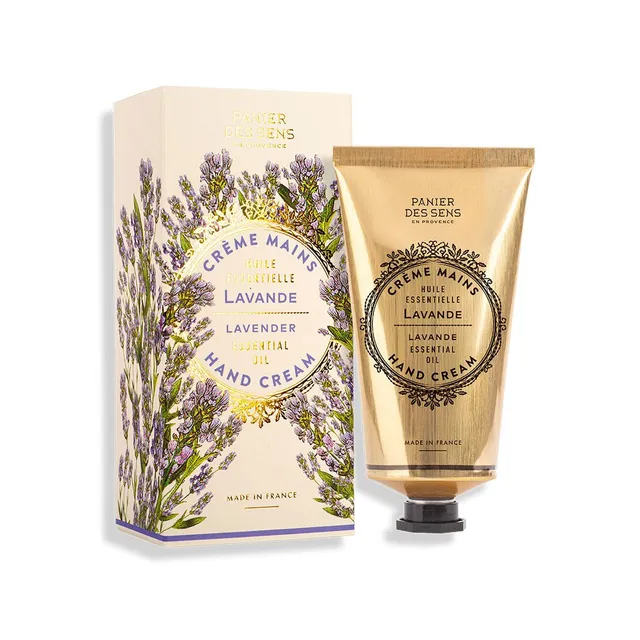 panier-des-sens-cr-me-pour-les-mains-huile-essentielle-de-lavande-75ml image 1