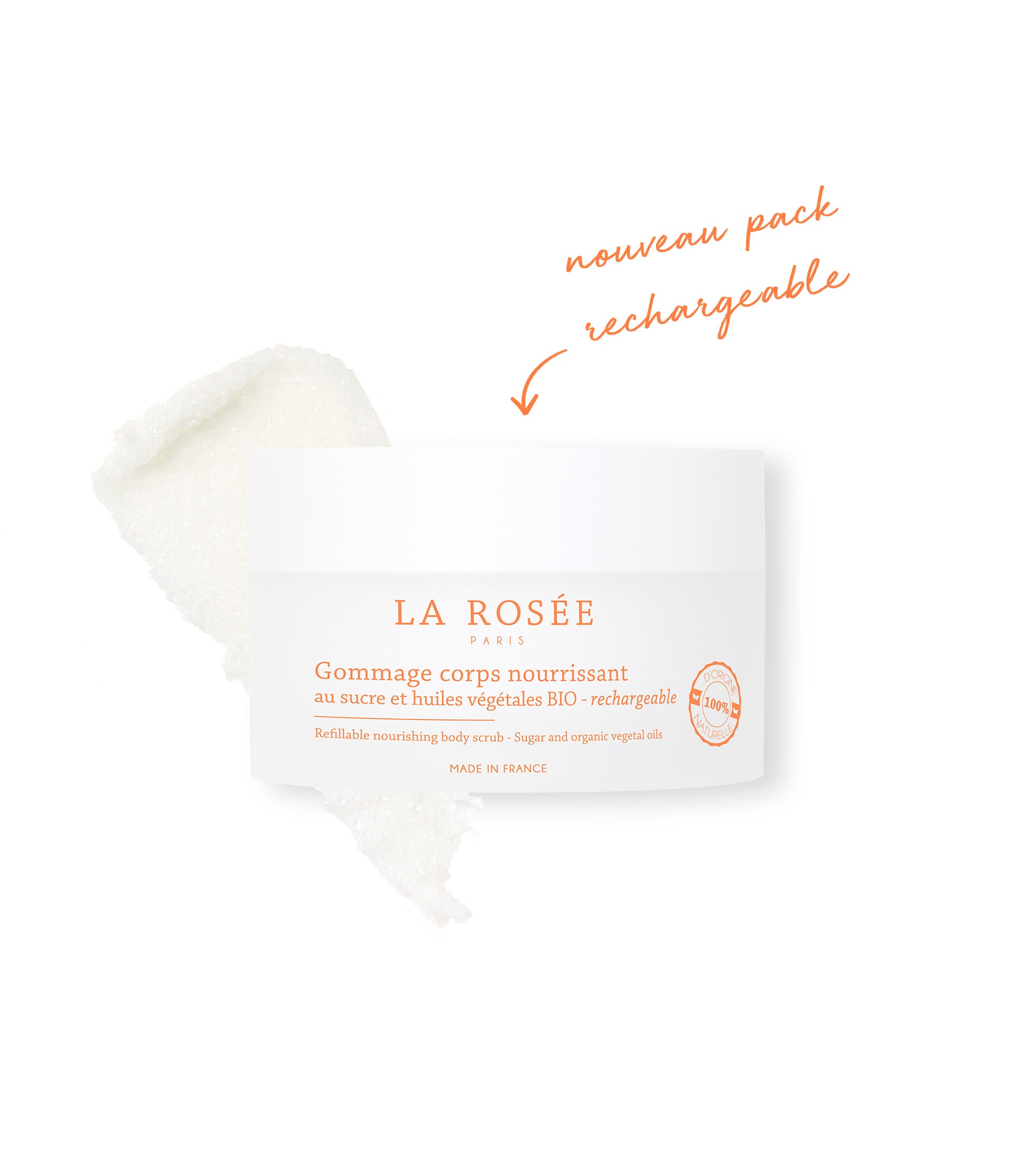 la-ros-e-gommage-corps-nourrissant-rechargeable-aux-grains-de-sucre image 7