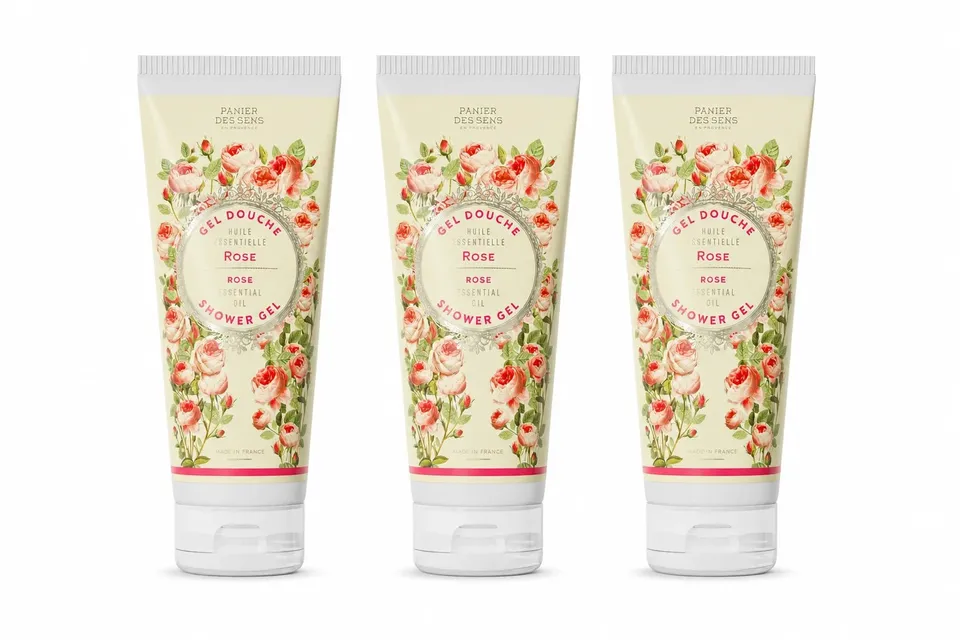 panier-des-sens-lot-de-3-gels-douche-rose-envo-tante-200ml image 1
