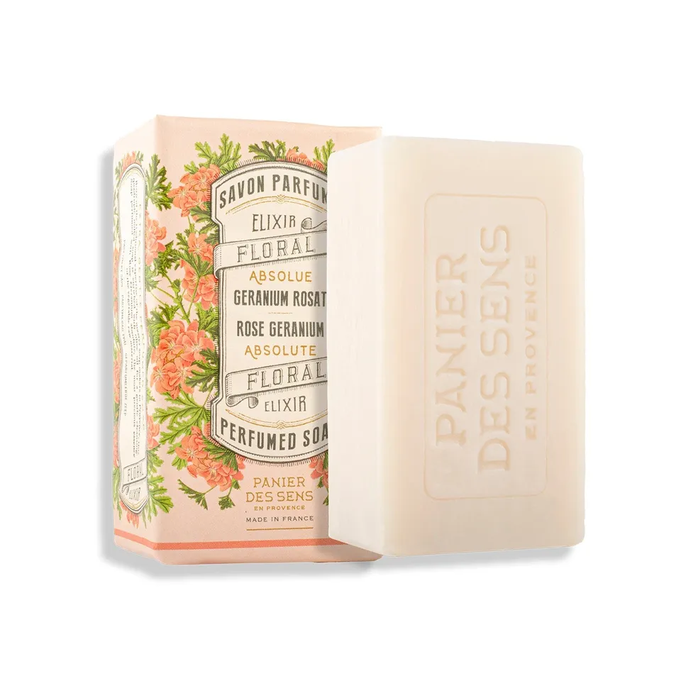 panier-des-sens-savon-solide-parfum-g-ranium-rosat-150g image 1
