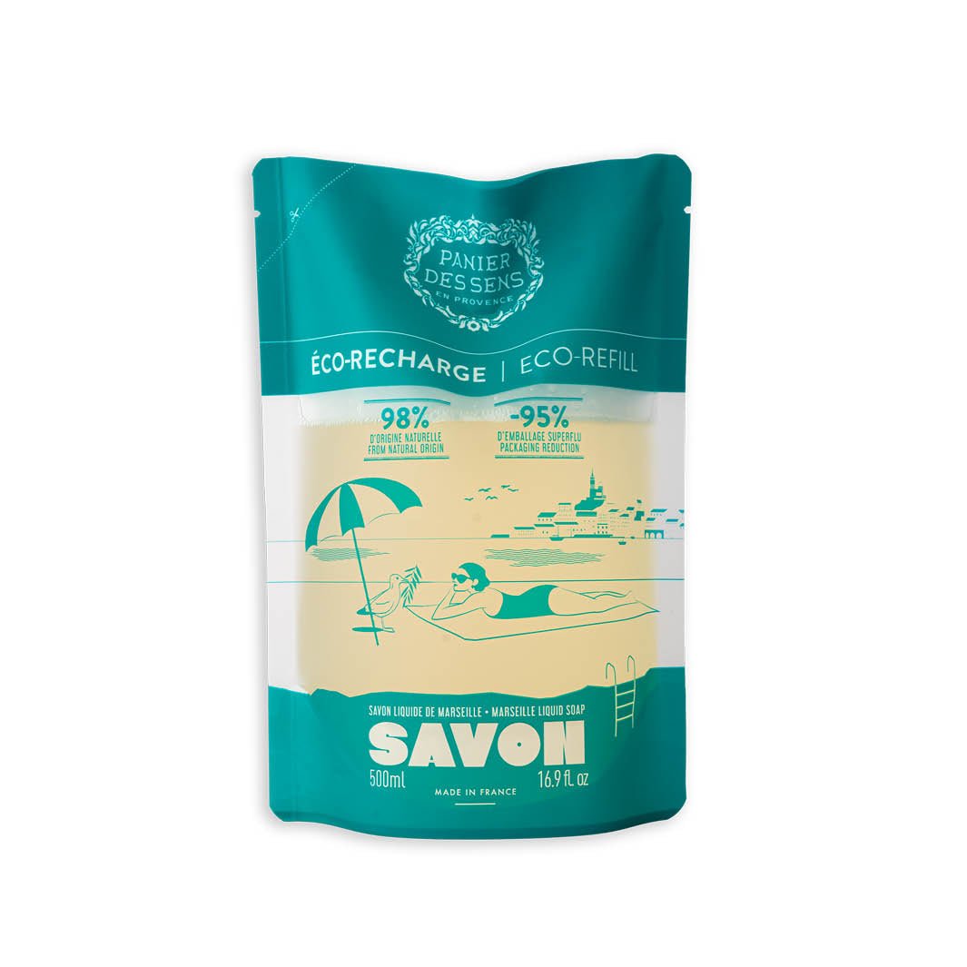 panier-des-sens-co-recharge-savon-liquide-de-marseille-olive-500-ml image 1