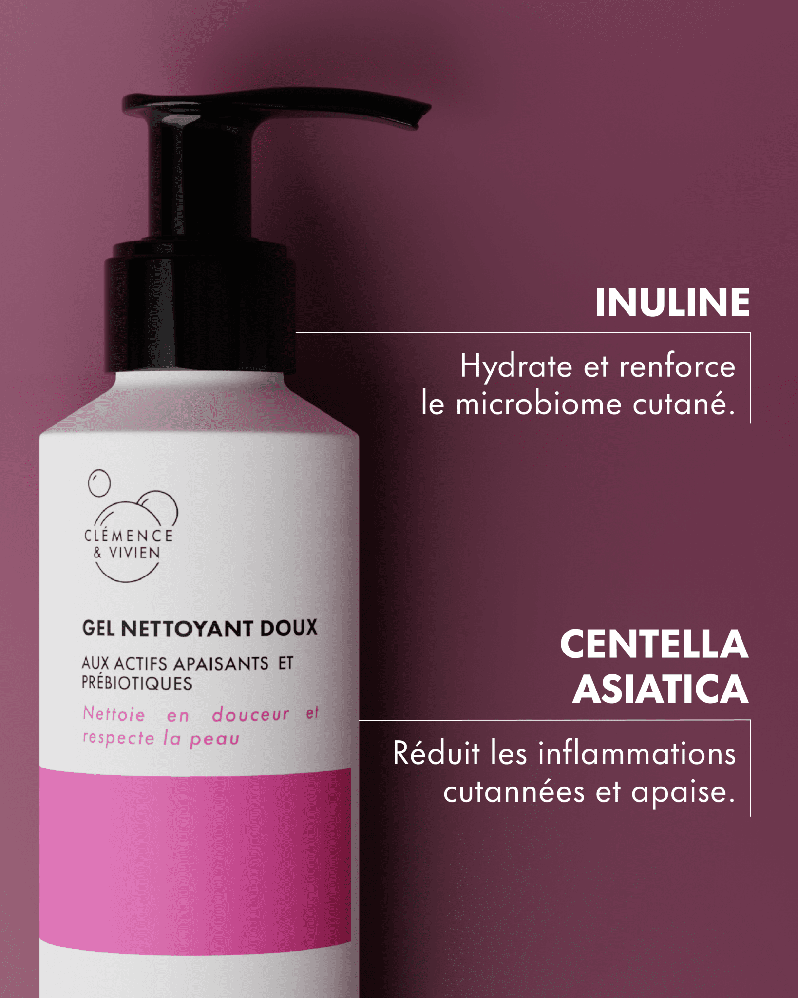 cl-mence-vivien-gel-nettoyant-doux-gel-nettoyant-visage-peaux-sensibles image 2