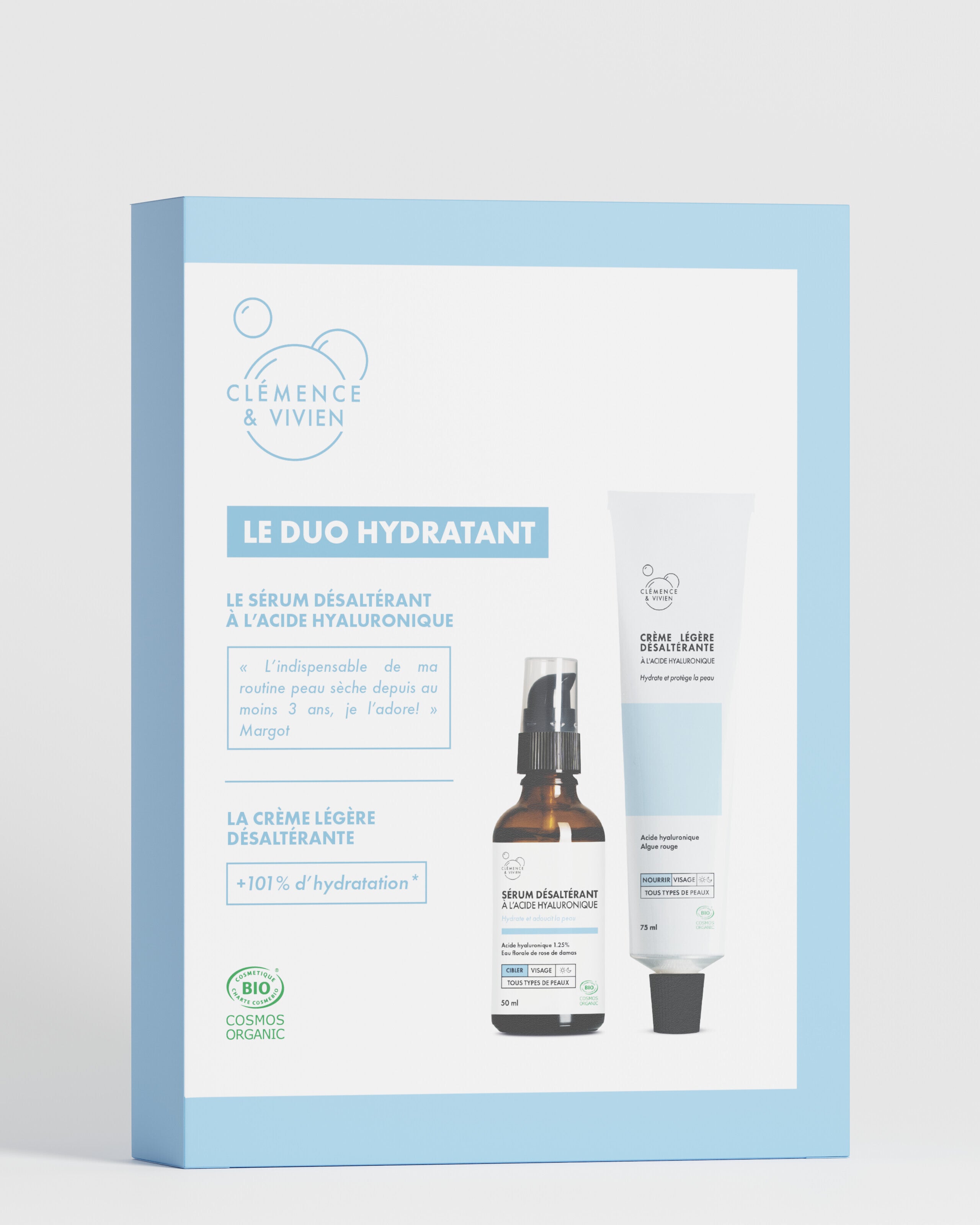 cl-mence-vivien-coffret-duo-hydratant-2x125ml-bio image 1
