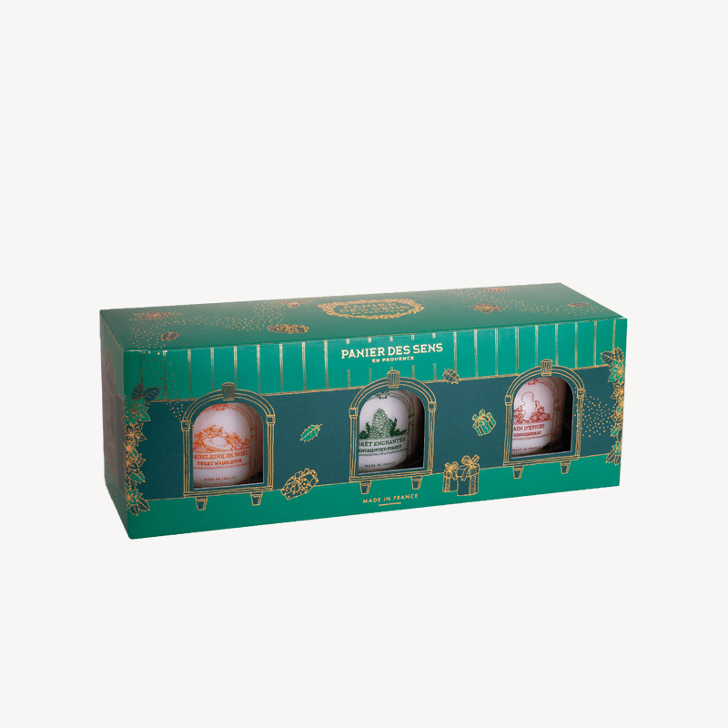 panier-des-sens-coffret-bougies-parfum-es-gourmande-bois-e-pic-e-3x70g image 2