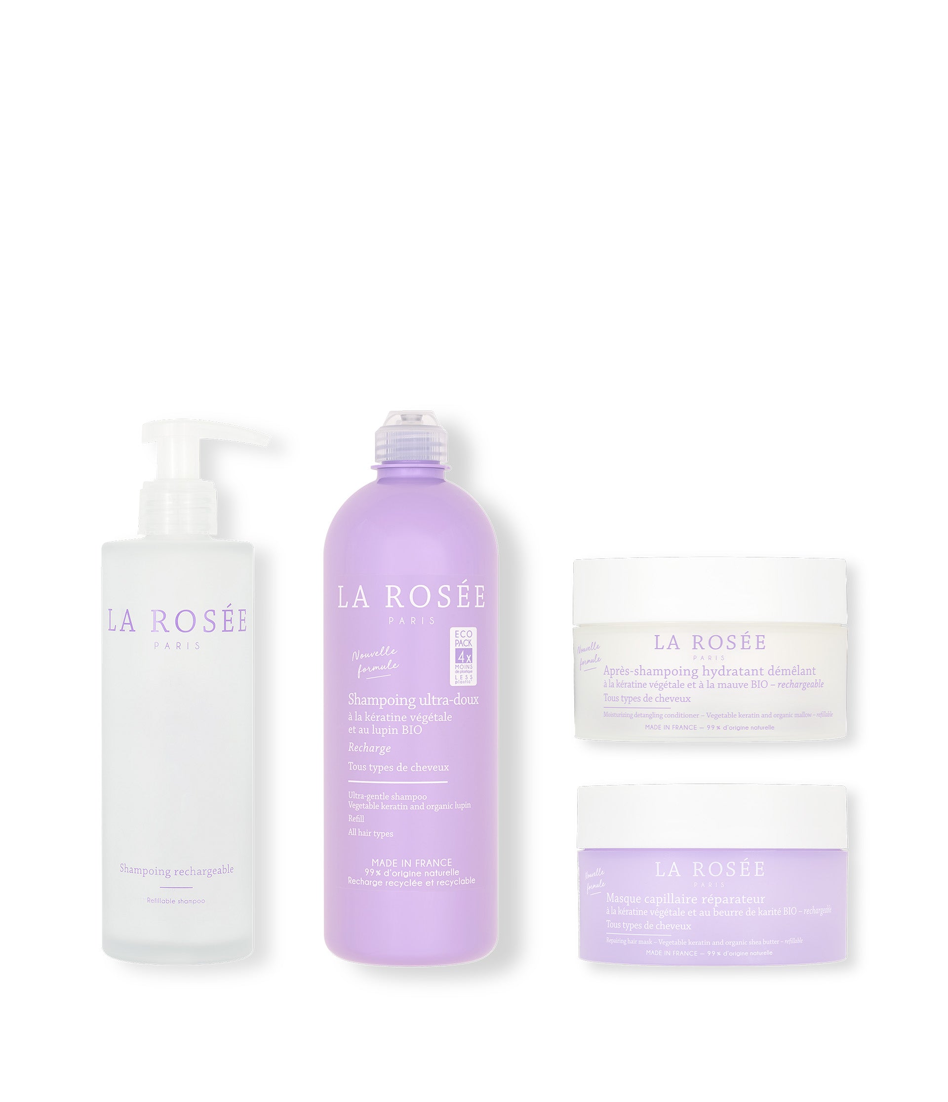 la-ros-e-routine-cheveux-normaux-usage-fr-quent-hydratation-et-protection image 1