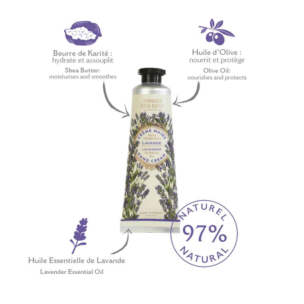panier-des-sens-cr-me-pour-les-mains-lavande-30ml image 2