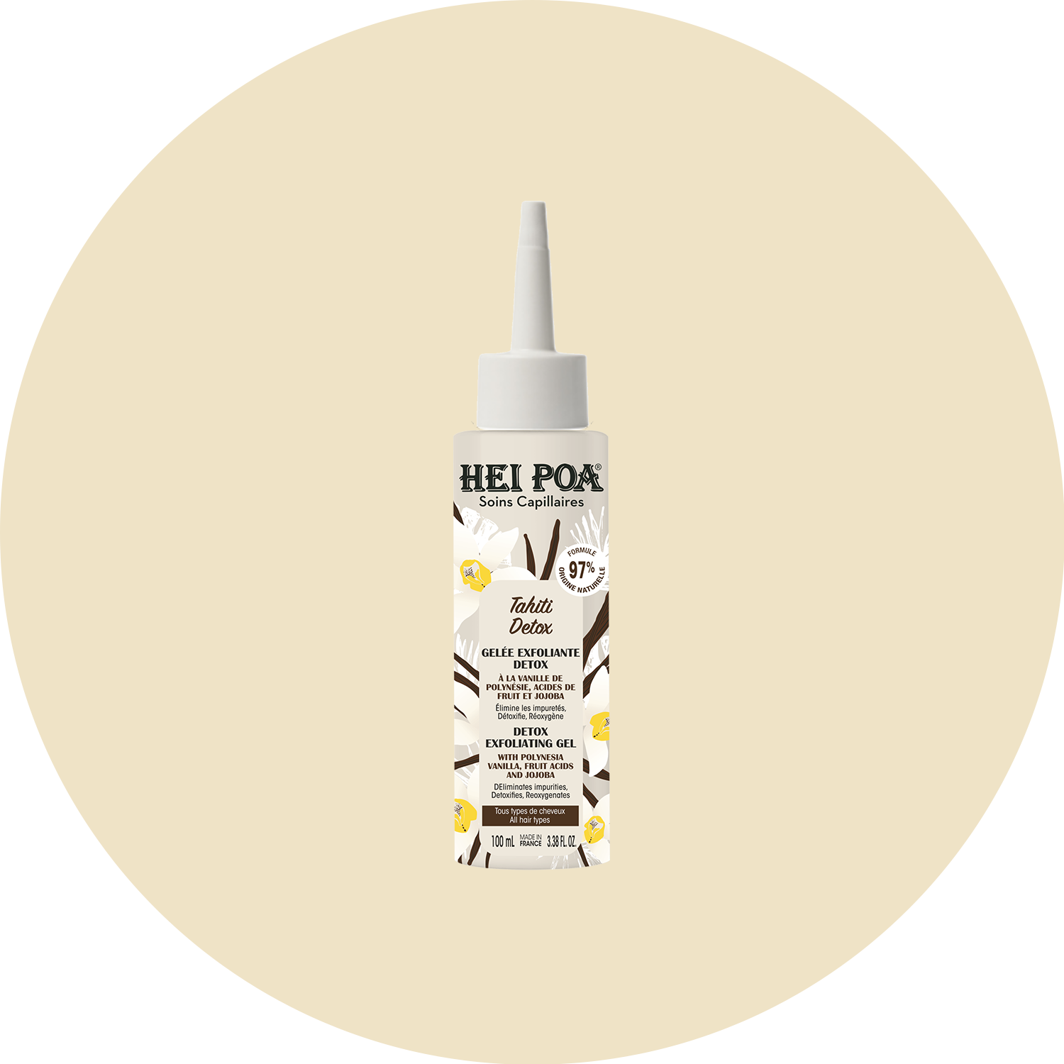 hei-poa-tahiti-detox-gel-e-exfoliante-avant-shampoing-vanille image 1