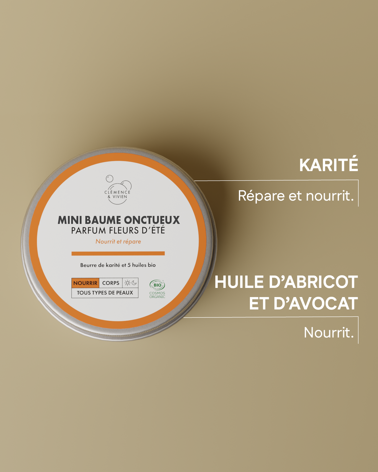 cl-mence-vivien-mini-baume-onctueux-multiusages-fleurs-d-t-50ml image 2