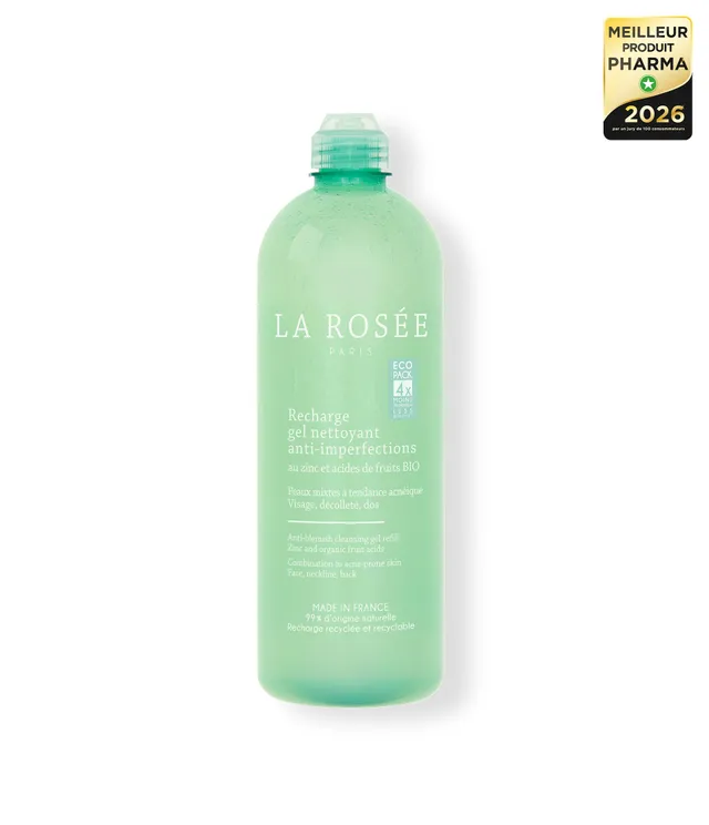 la-ros-e-recharge-gel-nettoyant-anti-imperfections-zinc image 1
