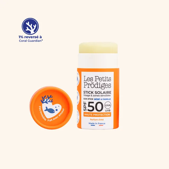 les-petits-pr-diges-le-stick-solaire-visage-spf50 image 1