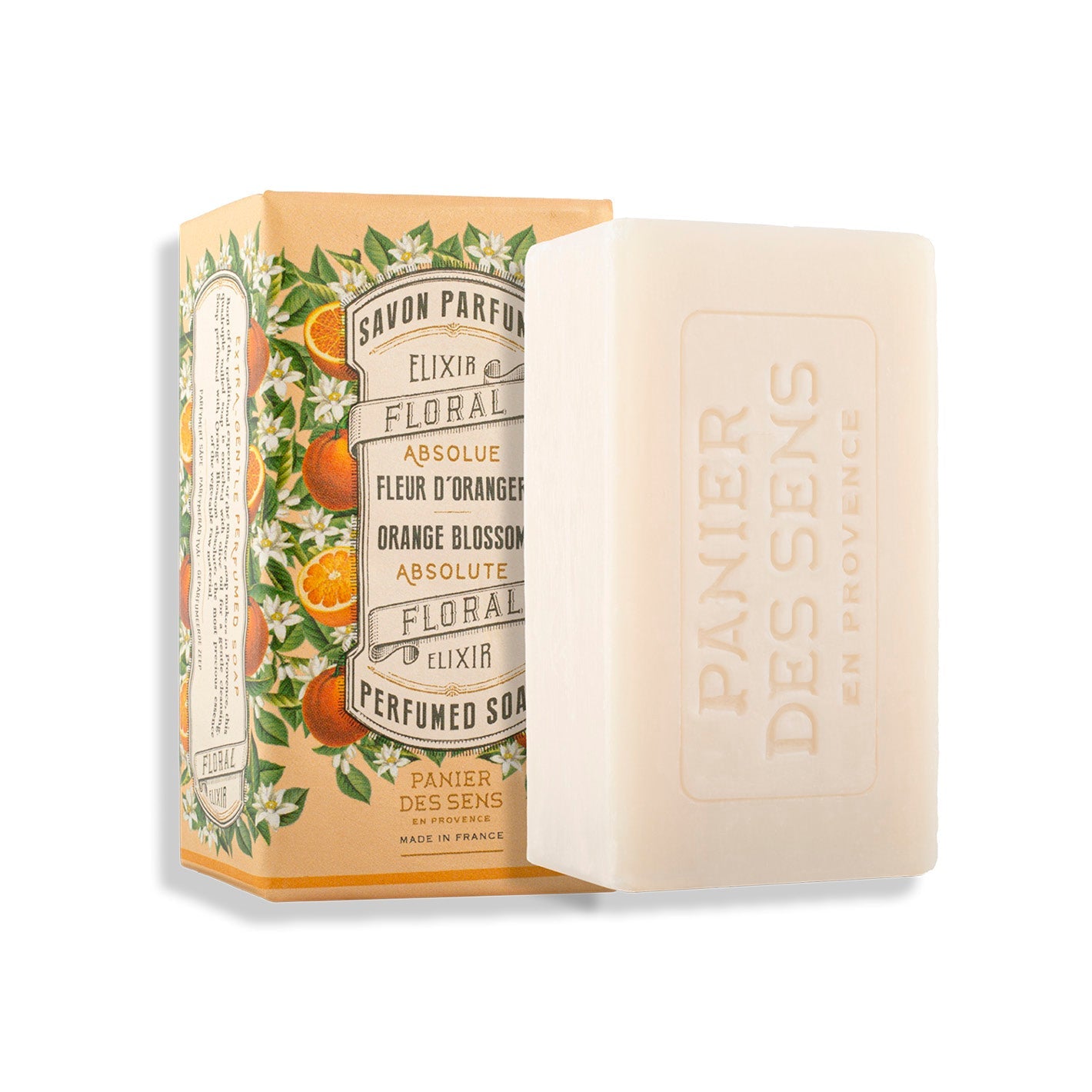 panier-des-sens-savon-solide-parfum-fleur-d-oranger-150g image 1