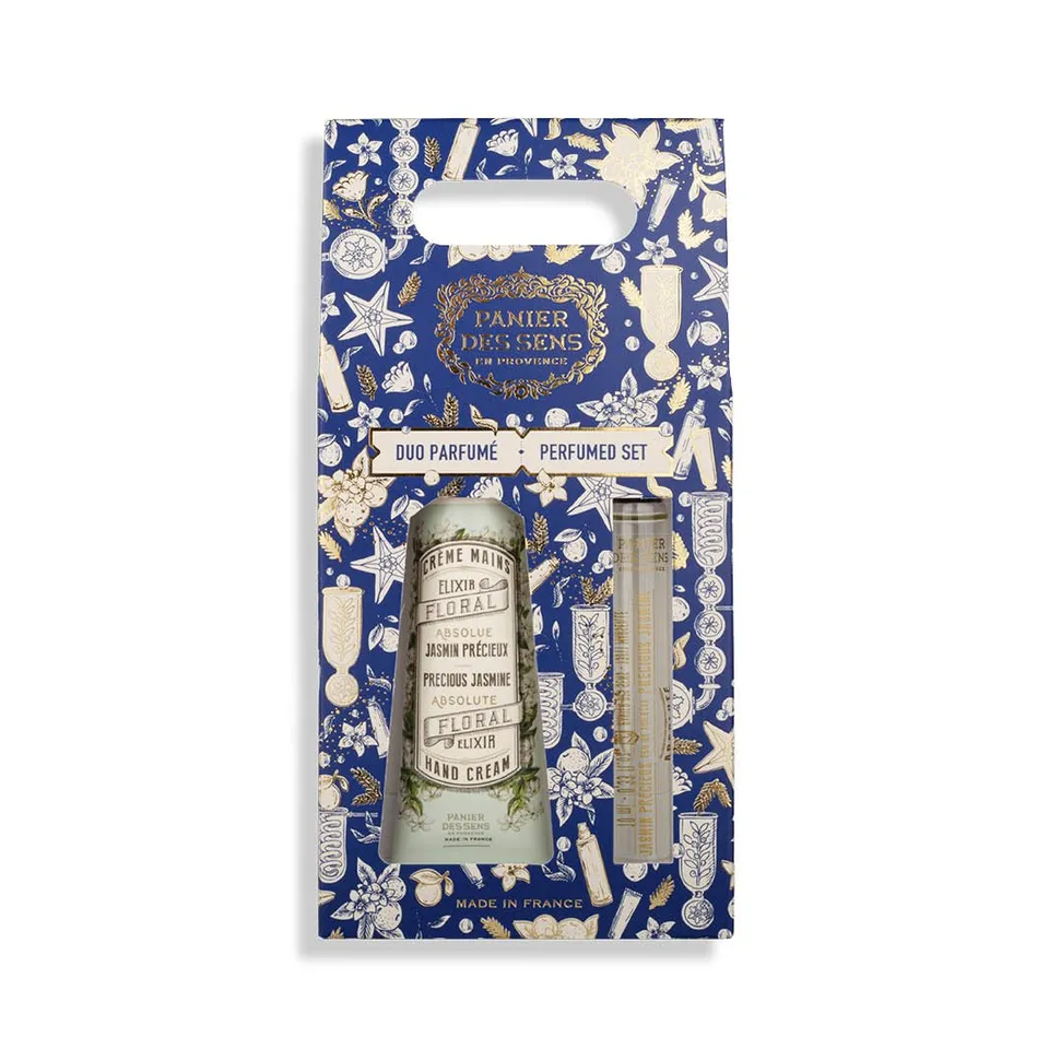 panier-des-sens-coffret-duo-de-no-l-jasmin-pr-cieux-mains-roll-on image 1