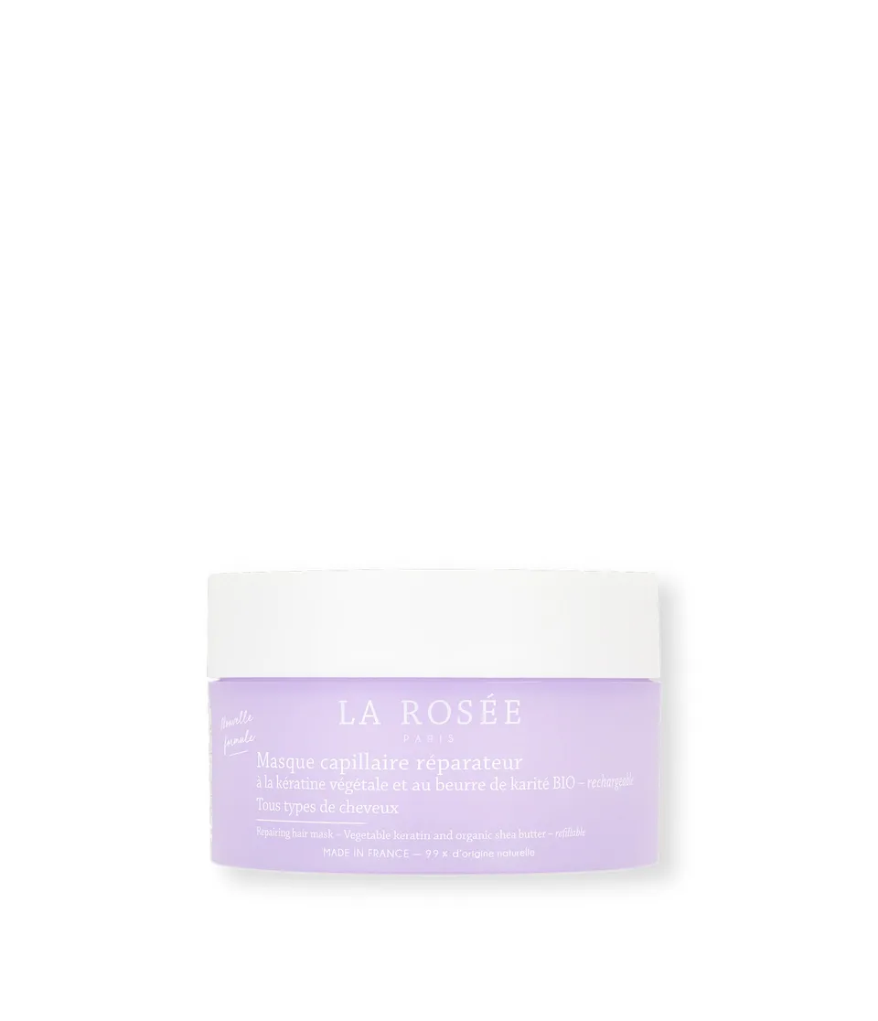 la-ros-e-masque-capillaire-r-parateur-soin-cheveux-naturel image 1